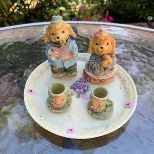 Vintage Miniature tea set